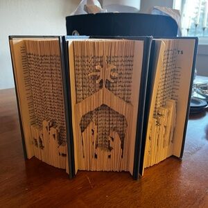 Nativity Scene Folded Book Art
